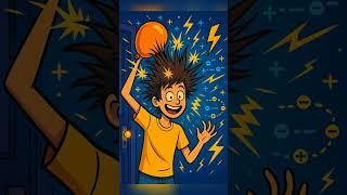 ️ The Surprising Truth About Static Electricity! #DidYouKnow #Explained #ytshorts