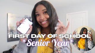 GRWM: FIRST DAY OF SCHOOL *SENIOR YEAR* | DylanAmiliya