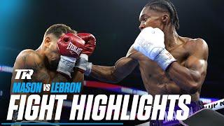 Abdullah Mason Delivers Sensational Stoppage In Newark | FIGHT HIGHLIGHTS