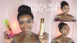 New Fenty Beauty Body lava (Trophy Wife) Review / demo