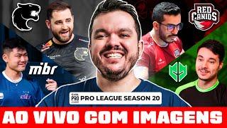 DIA 10 ESL Pro League Season 20  - COM Gaules AO VIVO COM IMAGENS