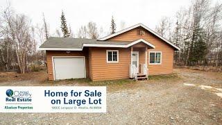 Ranch-Style Home on Large Lot for Sale in Wasilla, AK