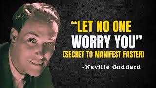 If You Knew This Secret, You Will Manifest Faster - Neville Goddard Motivation