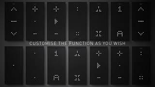 Digital and voice controls Living Now by BTicino   3 modules box