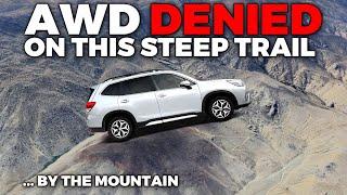 AWD DENIED ON STEEP TRAIL (No NPS needed)