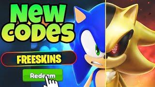 ALL NEW WORKING CODES FOR SONIC SPEED SIMULATOR IN 2024! ROBLOX SONIC SPEED SIMULATOR CODES