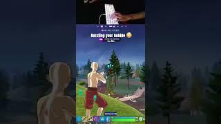 Slide tackling in fortnite?? #zenheda #fortnite #shorts