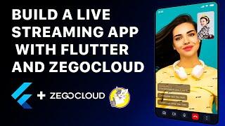 FLUTTER LIVE-STREAMING APP WITH ZEGOCLOUD | Step by step