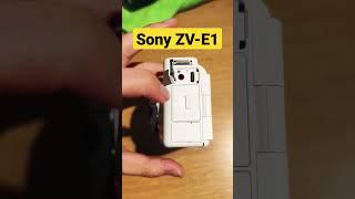 Sony ZV-E1 Hands-on！#shorts #sony #camera #vlog