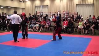 Lucy Wolf vs Helene Bienvienue Light Contact -50kg Final at WKA World Championships 2012