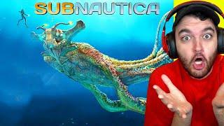 WORLD RECORD "SUBNAUTICA" SPEEDRUN IS SO SCARY!!!