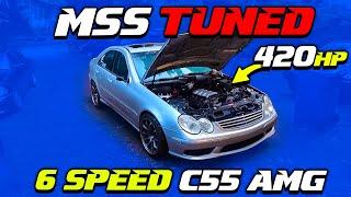 NEW TUNE From MSS in 6 Speed Manual C55 AMG is SO GOOD!