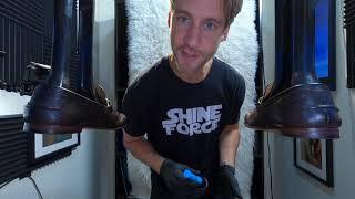 Excellent ASMR w/ Jason Dornstar | GUCCI ASMR Shoe Shine | The Bob Ross of Shoe Shine ASMR