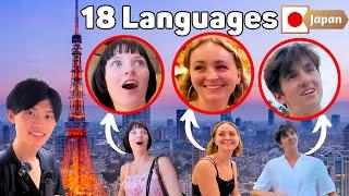 Shocking EVERYONE in Tokyo by Speaking All the Languages! 