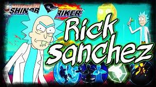 Shinobi Striker| *NEW* Rick Shanchez Cac Build From Rick & Morty| Get Schwifty all types