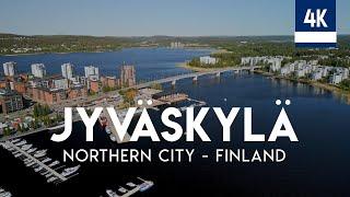 JYVÄSKYLÄ - NORTHERN CITY in Europe  | FINNISH Lakeland in SUMMER | FINLAND | Cinematic Drone