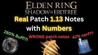 The Real Patch 1 13 Patch Notes for Elden Ring Shadow of the Erdtree