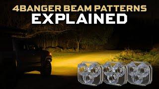 4Banger Pod Light Beam Pattern Options | Morimoto Lighting