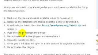 Easy Wordpress Upgrade