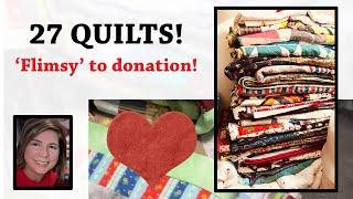 27 Quilts ⭐️ QUILTED! Why do I PROCRASTINATETurning quilt tops into finished quilts! LINKS TO ALL!