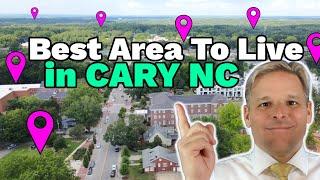 Best Area to Live in CARY NC (suburb of Raleigh NC)