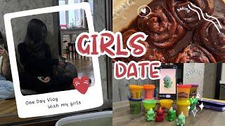 Girls date/ kızlarla sohbet ( cinnamon bişirdik, söhbətlər, and fun) 