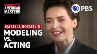 Isabella Rossellini compares her acting and modeling | American Masters | PBS