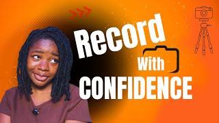 How to be confident on camera for youtube TIPS