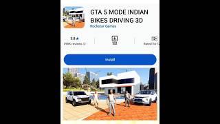 Gta 5 mod in indian bike driving 3d #shorts #trending