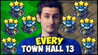 OVER 10 Different Town Hall 13 Strategies For YOU in War!