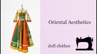 【Oriental Aesthetics】Fashion Design Kit-Creativity DIY-Han-style clothing #sewing #dollclothes