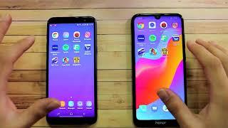 Samsung Galaxy J6 Vs. Honor 8A - Speed Test