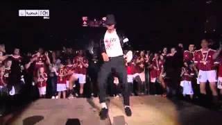 Prince Boateng Does the Moonwalk - Micheal Jackson V2! INCREDIBLE