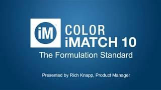 Color iMatch 10 - The Formulation Standard