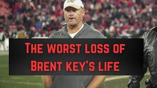 Brent Key breaks down after losing to Georgia