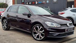 2017 (17) Volkswagen Golf SE Nav 1.6 TDi BMT Auto 5Dr in Ruby Black. 29k Miles. VW S/History.£15,490