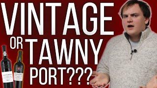 Vintage Port vs Tawny Port: What's the difference?