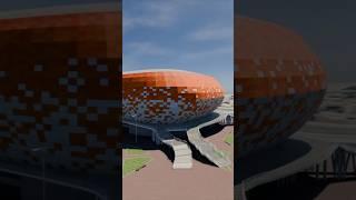 Mordovia Arena. 3rd preview of 3D model. Made in Blender 4.1