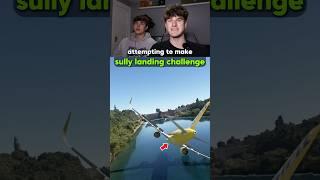 Sully River Landing Challenge #sully #airplane #planecrash #nikalasvr #msfs #emergencylanding