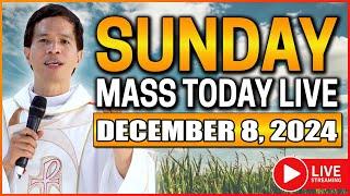 SUNDAY FILIPINO ONLINE LIVE MASS TODAY || DECEMBER 8, 2024 || FR. FIDEL ROURA