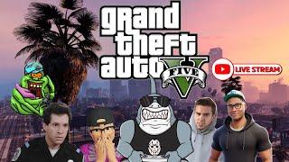 3 Amigos and a Gringo play #GTAOnline - Let's go on a heist, pals!