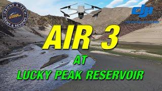 DJI Air 3 Flight at the North End of Lucky Peak Reservoir