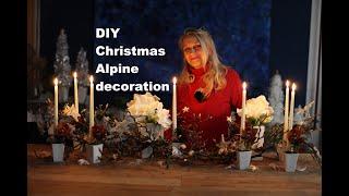 #diezürcherin #diy Christmas Alpine decoration #floraldesign #floristic #english