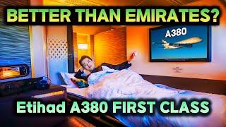 INCREDIBLE Etihad A380 FIRST CLASS Apartment - Abu Dhabi to London