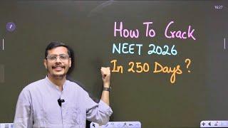 How To Crack NEET 2026 In 9 Months | Most Realistic Strategy and Timetable For NEET 2026