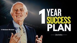 Transform Your Life with a One-Year Success Plan I Jim Rohn MotivationaI Speech | motivation video