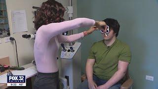 Illinois eye doctor improving lives of people with brain trauma using special glasses