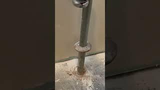You have to install a new sink. Will this be easy? #plumbing #works #bathroom #propress #plumbingtim