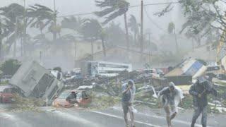 5 Minute ago, chaos in Taiwan ! Super typhoon Kong-rey makes landfall in Taiwan