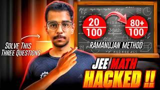 How I scored 99%tile in JEE MATHS | Complete Strategy | #Jee2025